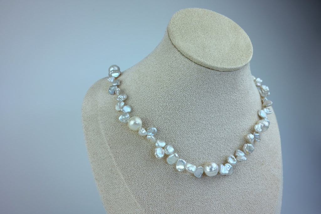 BAROQUE PEARL NECKLACE -SPRING