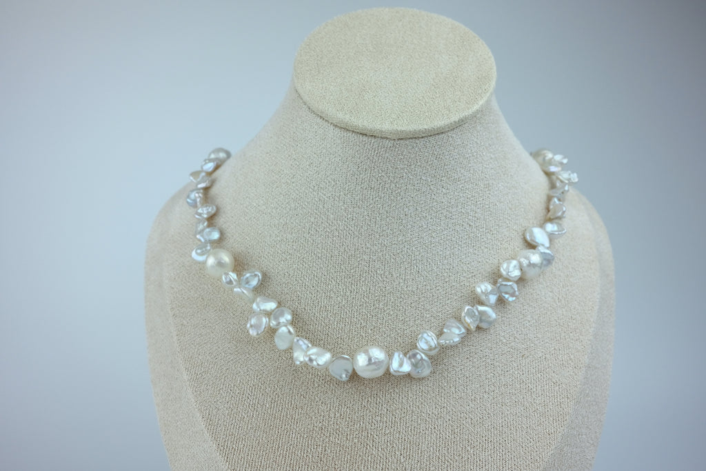 BAROQUE PEARL NECKLACE -SPRING