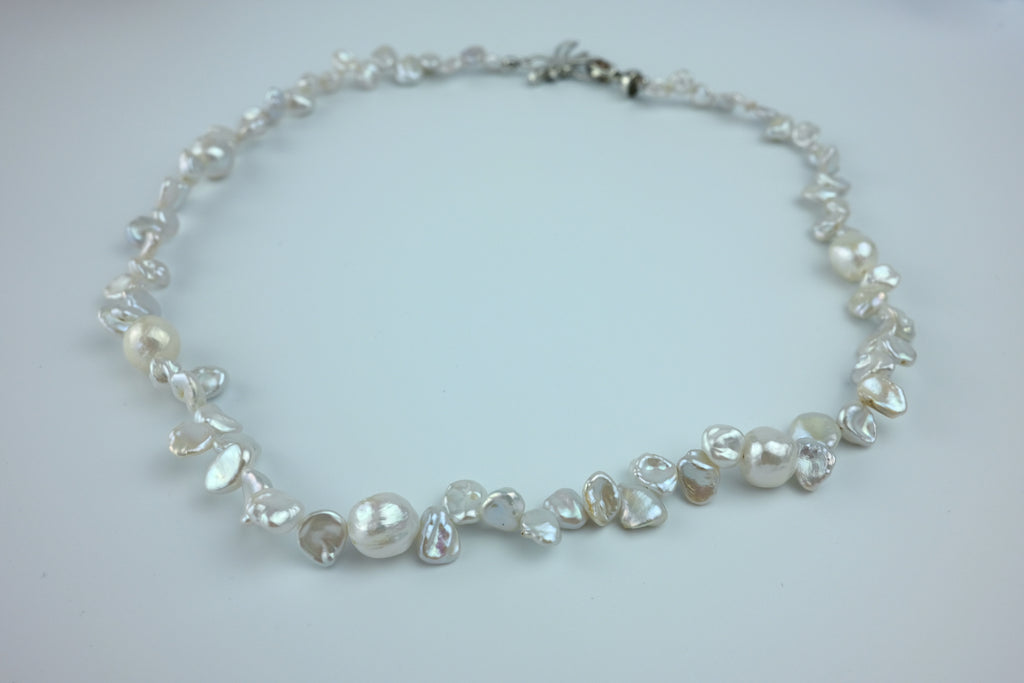 BAROQUE PEARL NECKLACE -SPRING