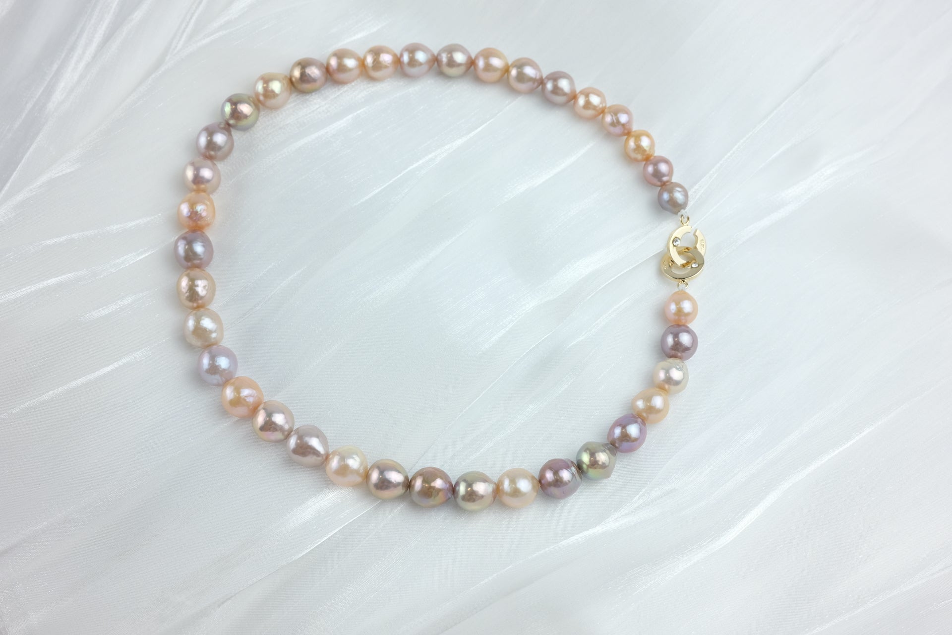 BAROQUE PEARL NECKLACE - RAINBOW