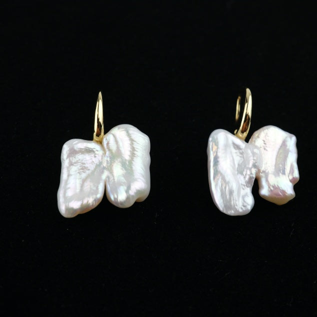 BAROQUE PEARL  EARRINGS - NORA