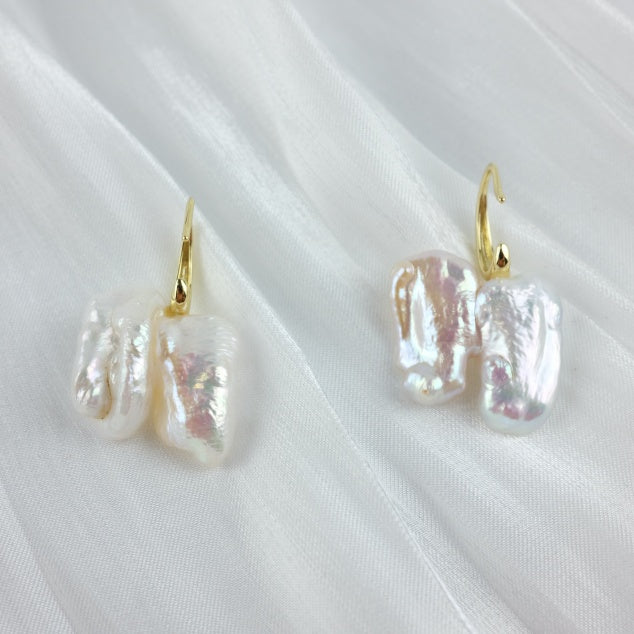 BAROQUE PEARL  EARRINGS - NORA