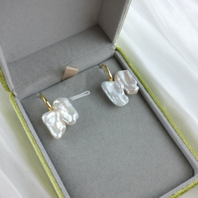 BAROQUE PEARL  EARRINGS - NORA