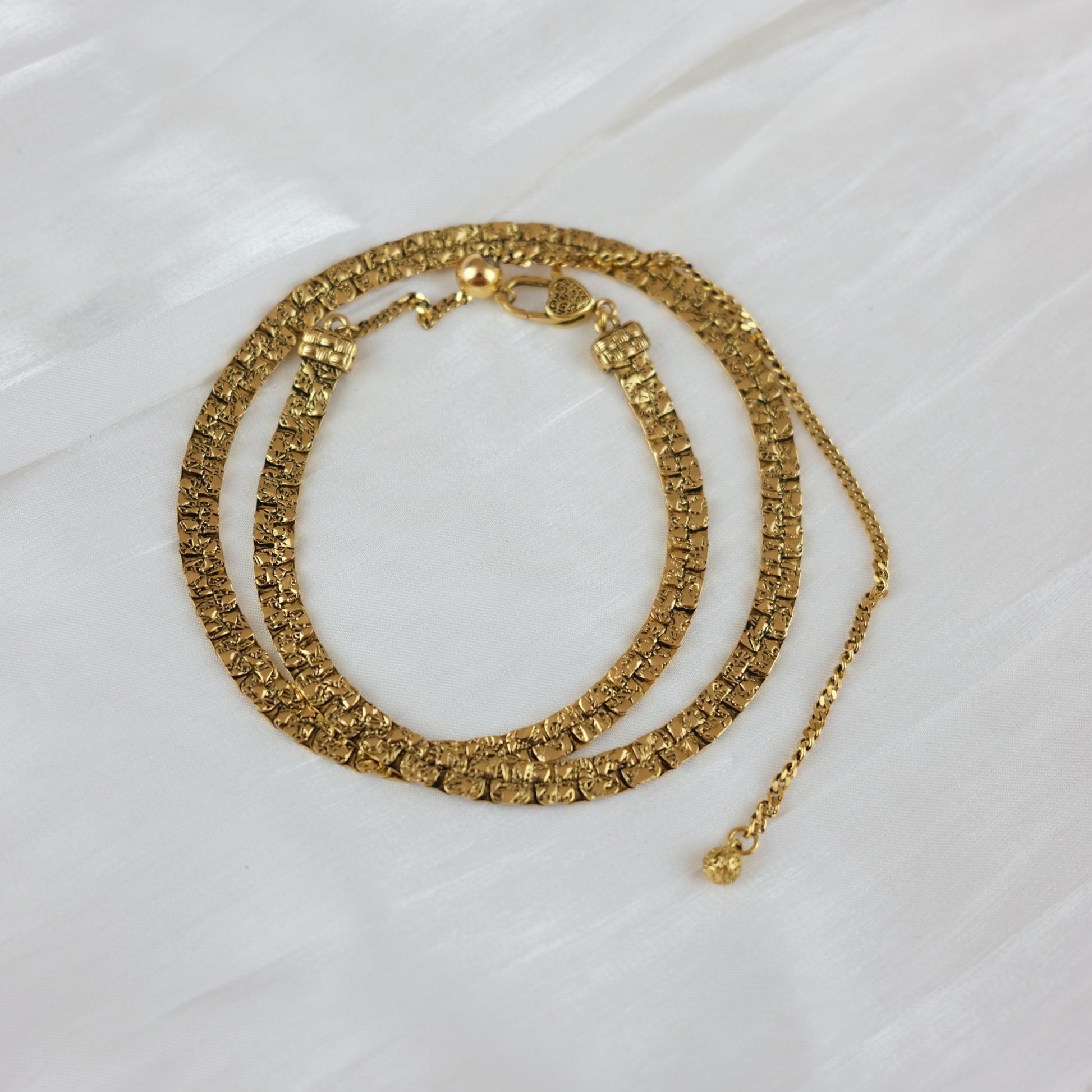 Oxidized sterling silver necklace - Nova