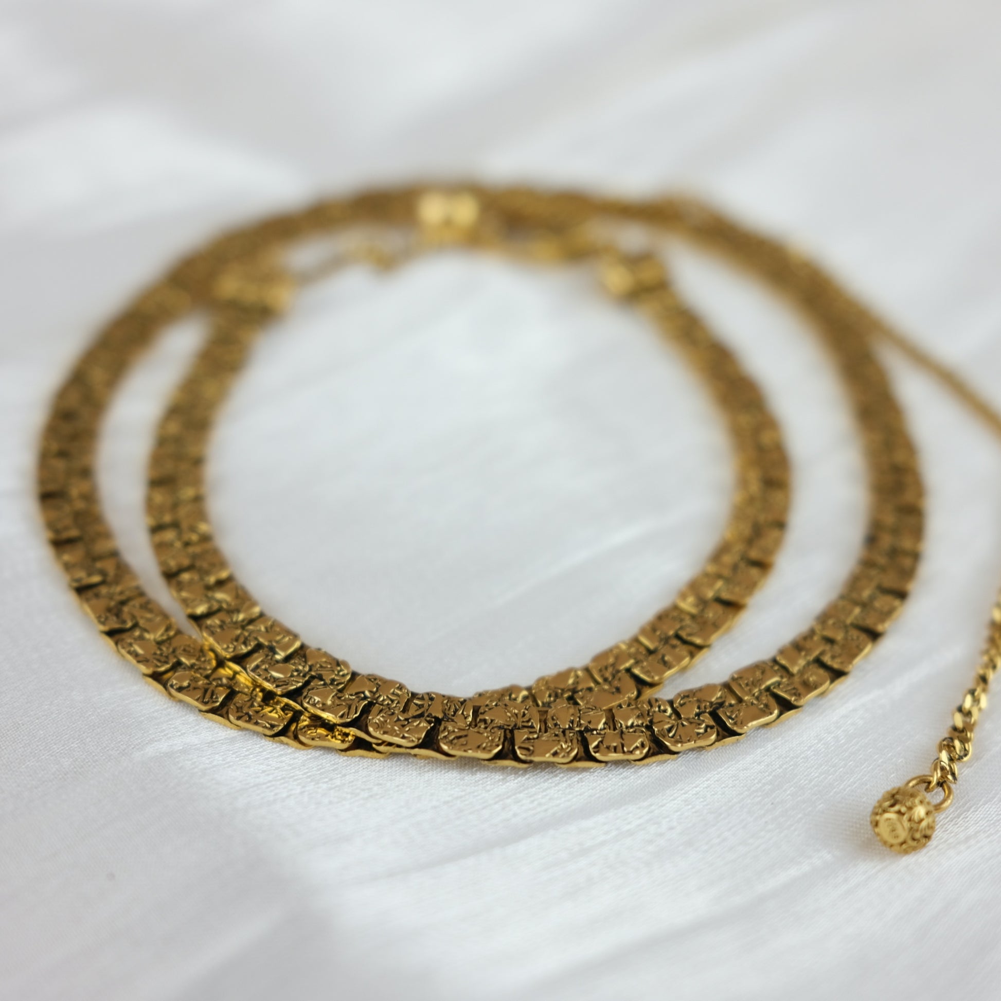 Oxidized sterling silver necklace - Nova