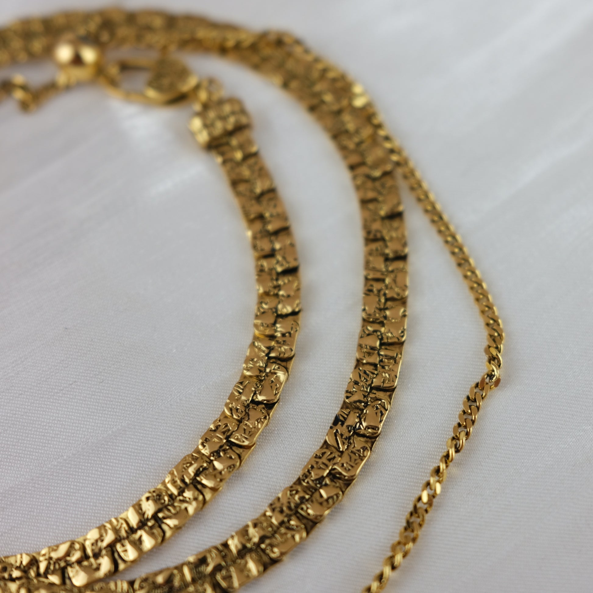 Oxidized sterling silver necklace - Nova