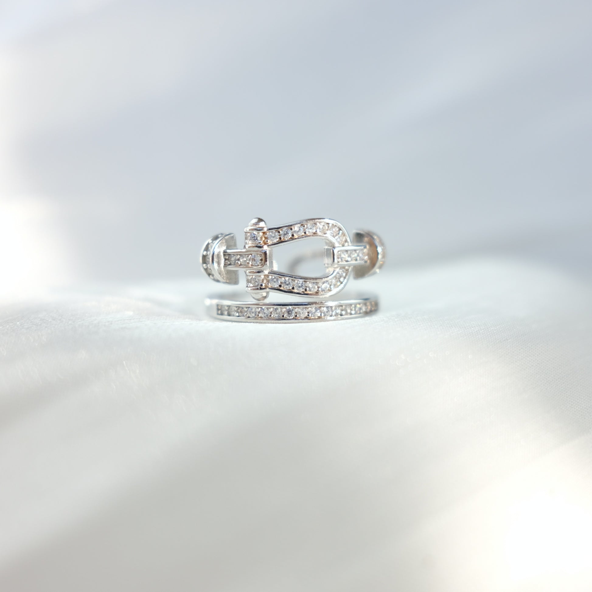 Horseshoe Buckle Open Ring- Han