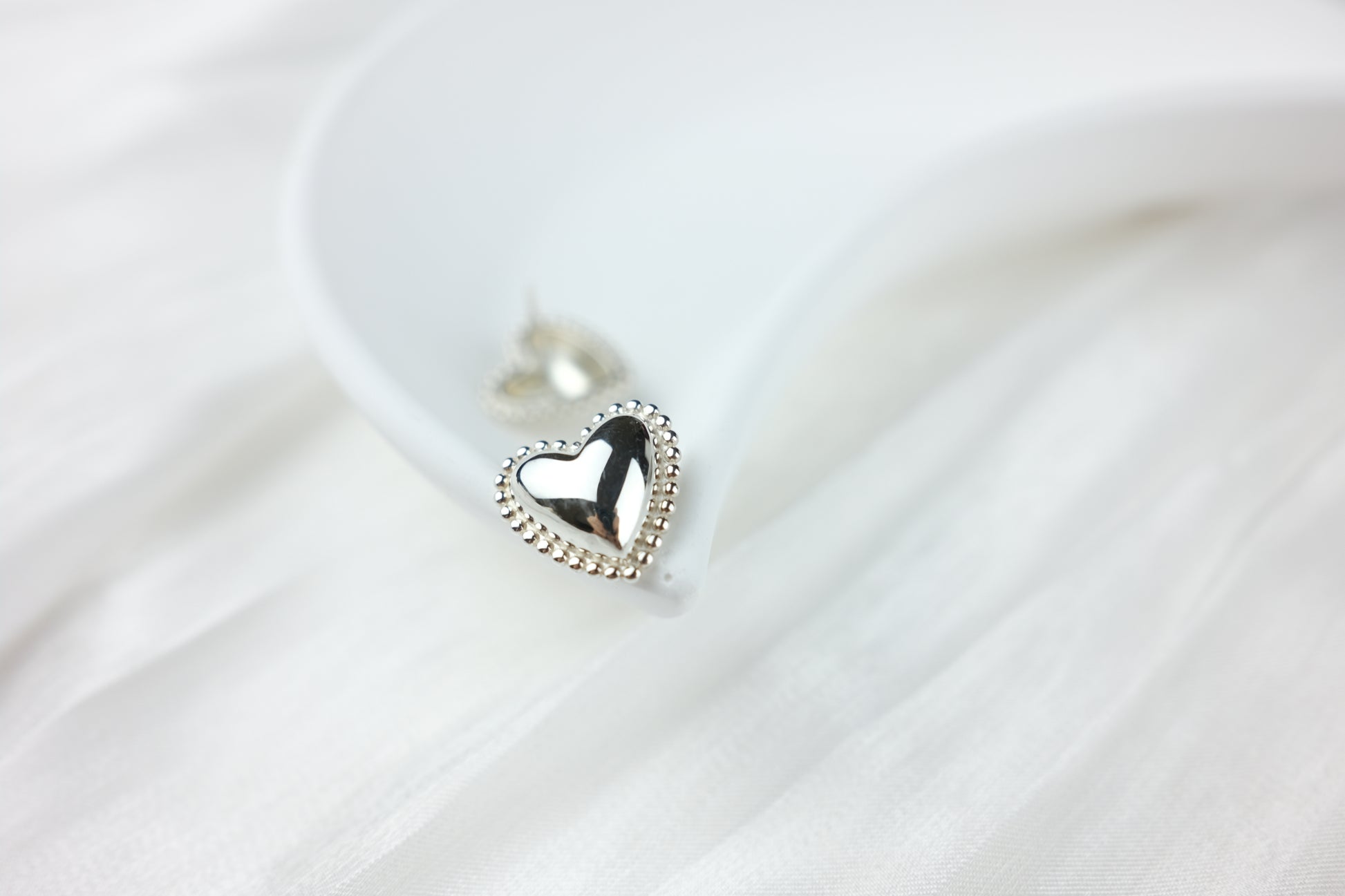 Heart studs